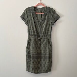 REI Olive Green Mini Dress